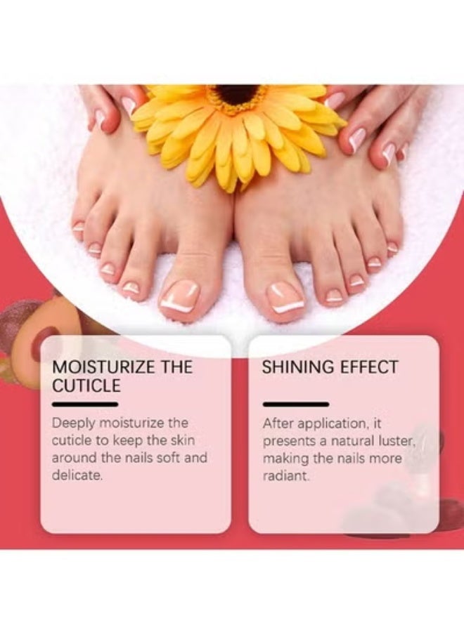 OceAura Cuticle Oil Pen - 4 Cuticle Oil Pens - Nail StCuticle Oil Pen - 4 Cuticle Oil Pens - Nail Strengthener and Growth Nail Oil Pen with Sweet Almond Oil, Jojoba Oil for Nails, Vitamin E Oil for Nails Care - Nail Growth Oil Pen(12ml-3ml*4)rengthener and Growth Nail Oil Pen with Sweet Almond Oil, Jojoba Oil for Nails, Vitamin E Oil for Nails Care - Nail Growth Oil Pen(12ml-3ml*4) - Image 4